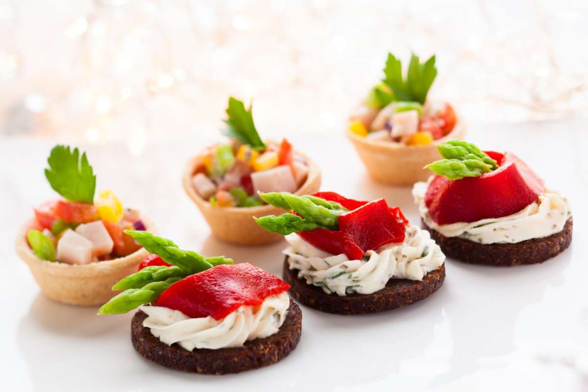 Finger food per un buffet