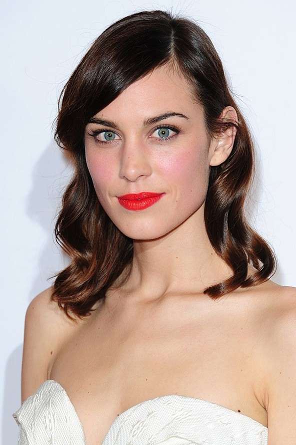 Frangia in crescita di Alexa Chung