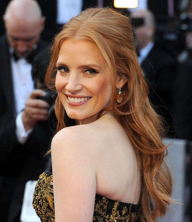 Hairstyles di Jessica Chastain
