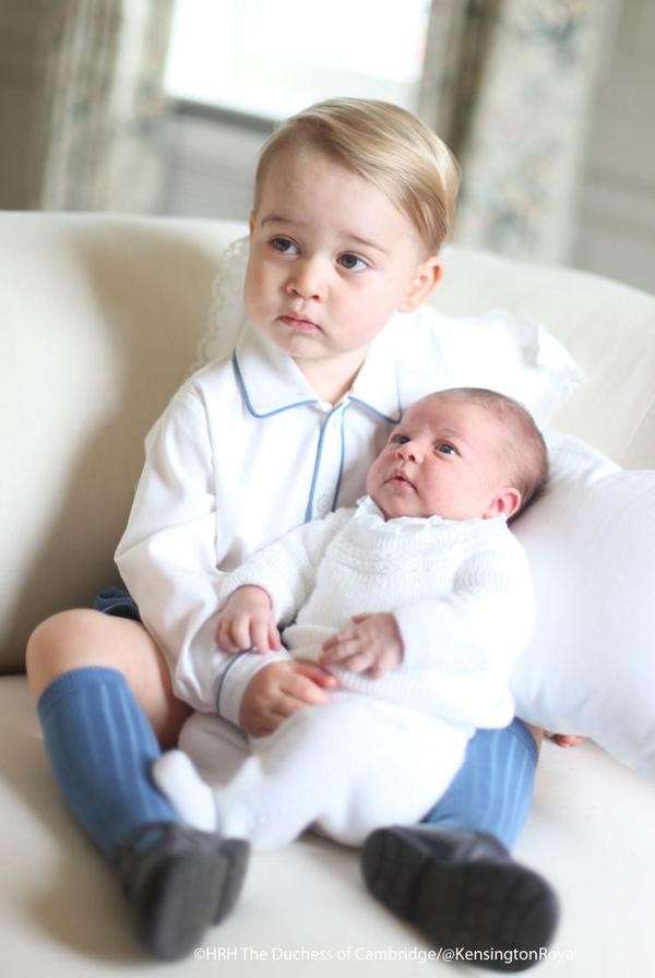 I figli di William e Kate sui social