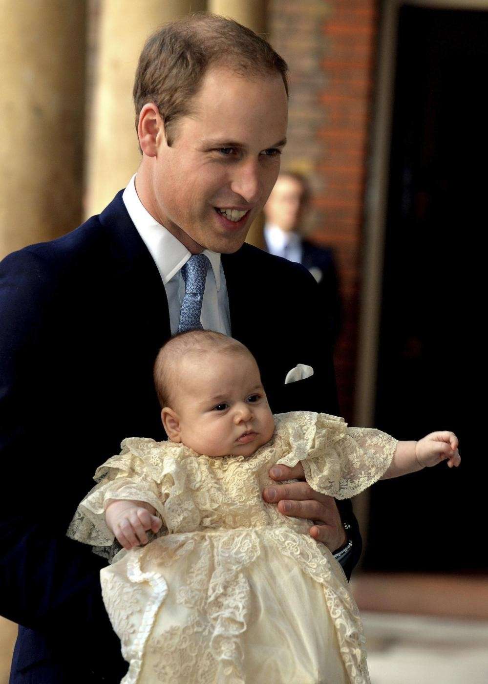 Il principe William con il primogenito