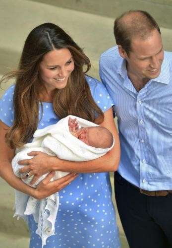 Il Royal Baby ripreso dall'alto