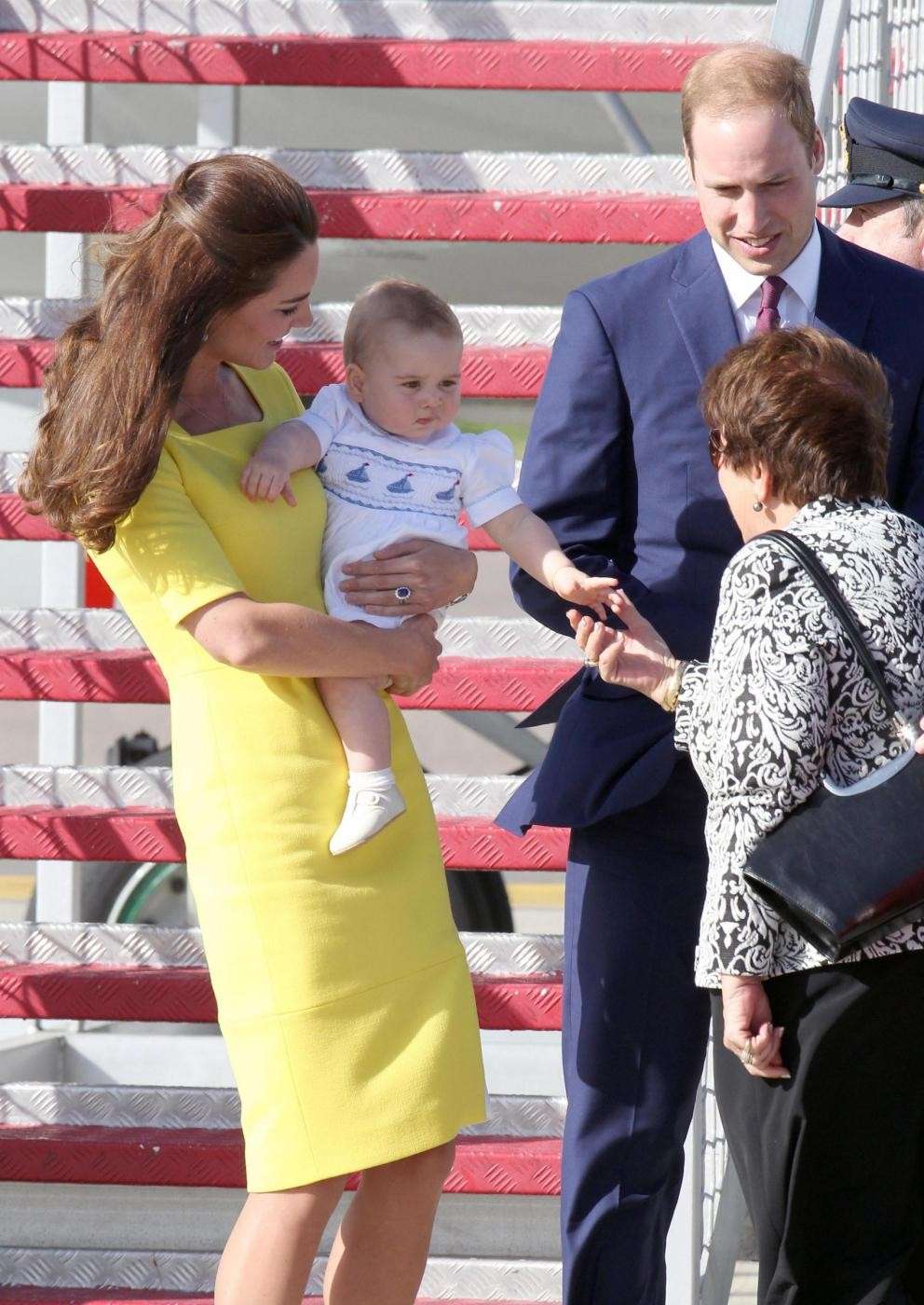 Kate Middleton con il Royal Baby a Sidney