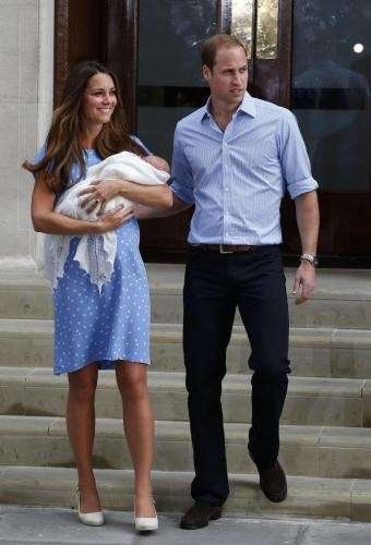 Kate Middleton con il Royal Baby