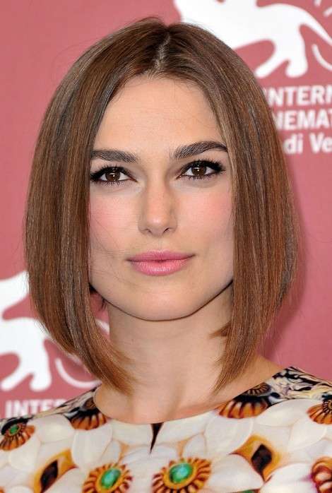 Keira Knightley bob hairstyle