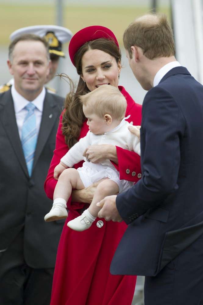La famiglia reale inglese a Wellington