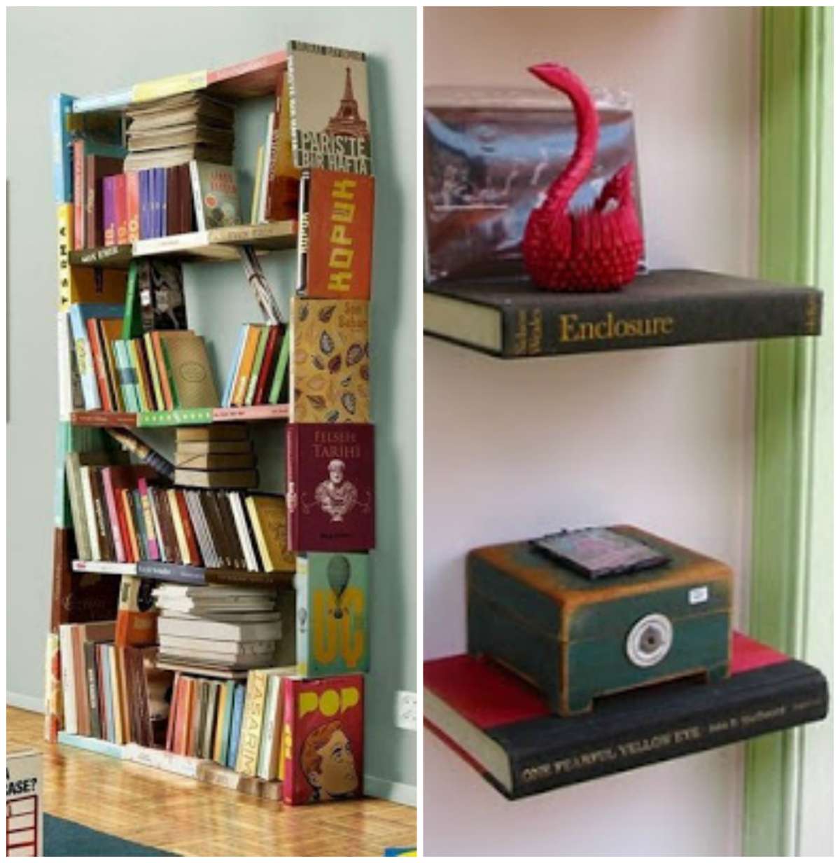 Libri come elementi d'arredo