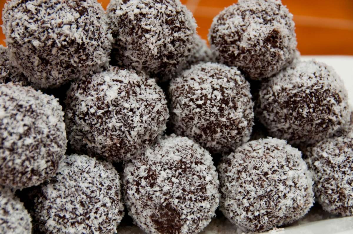 Palline cioccolato e cocco