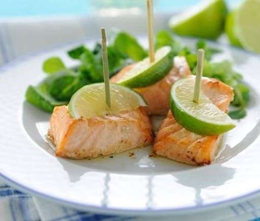 Salmone al lime