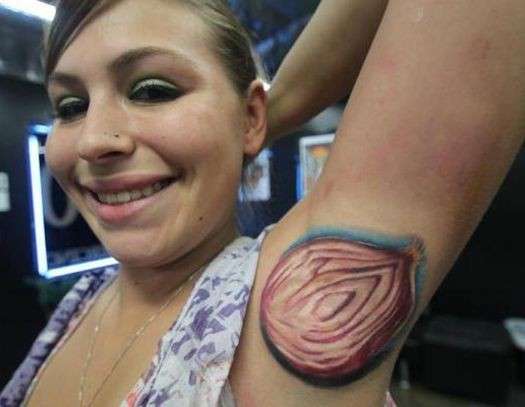 Tatuaggio con cipolla