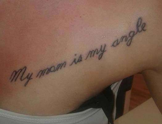 Tatuaggio con errore di battitura in inglese
