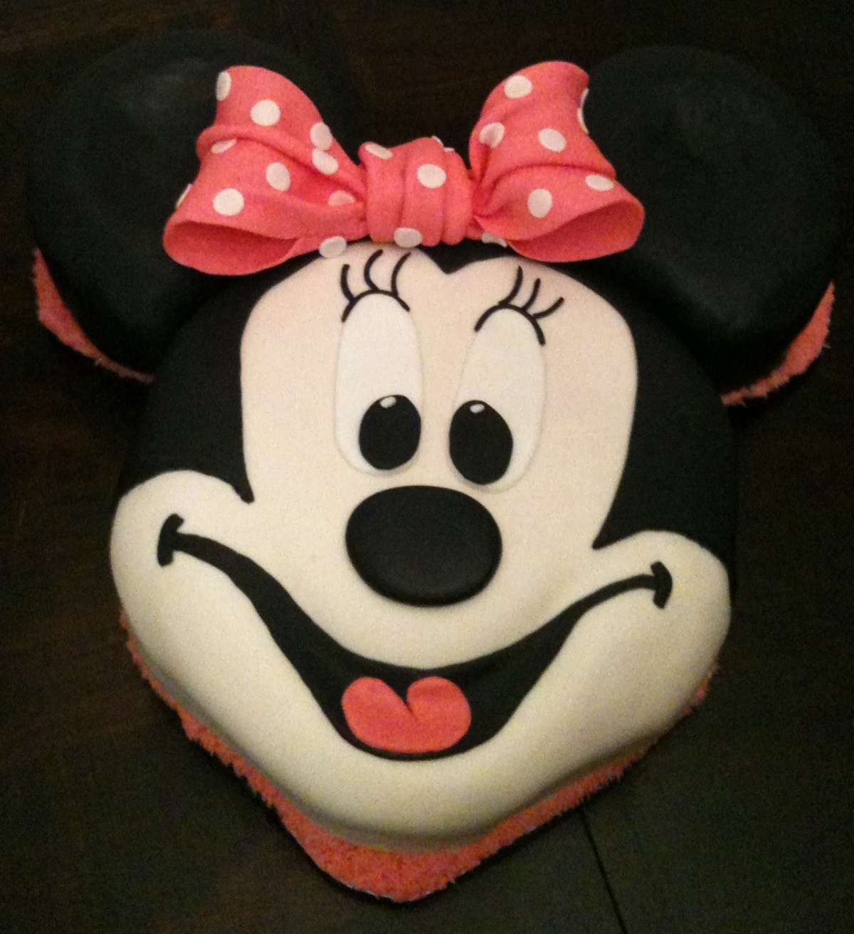 Torta a forma di Minnie