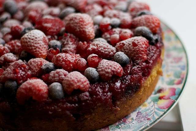 Torta ai frutti di bosco