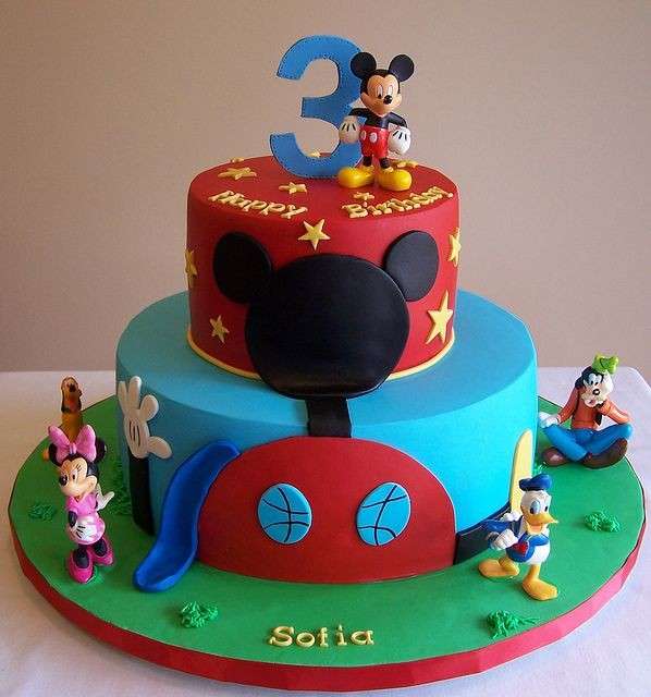 Torta con personaggi Disney