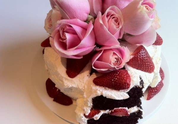 Torta con rose