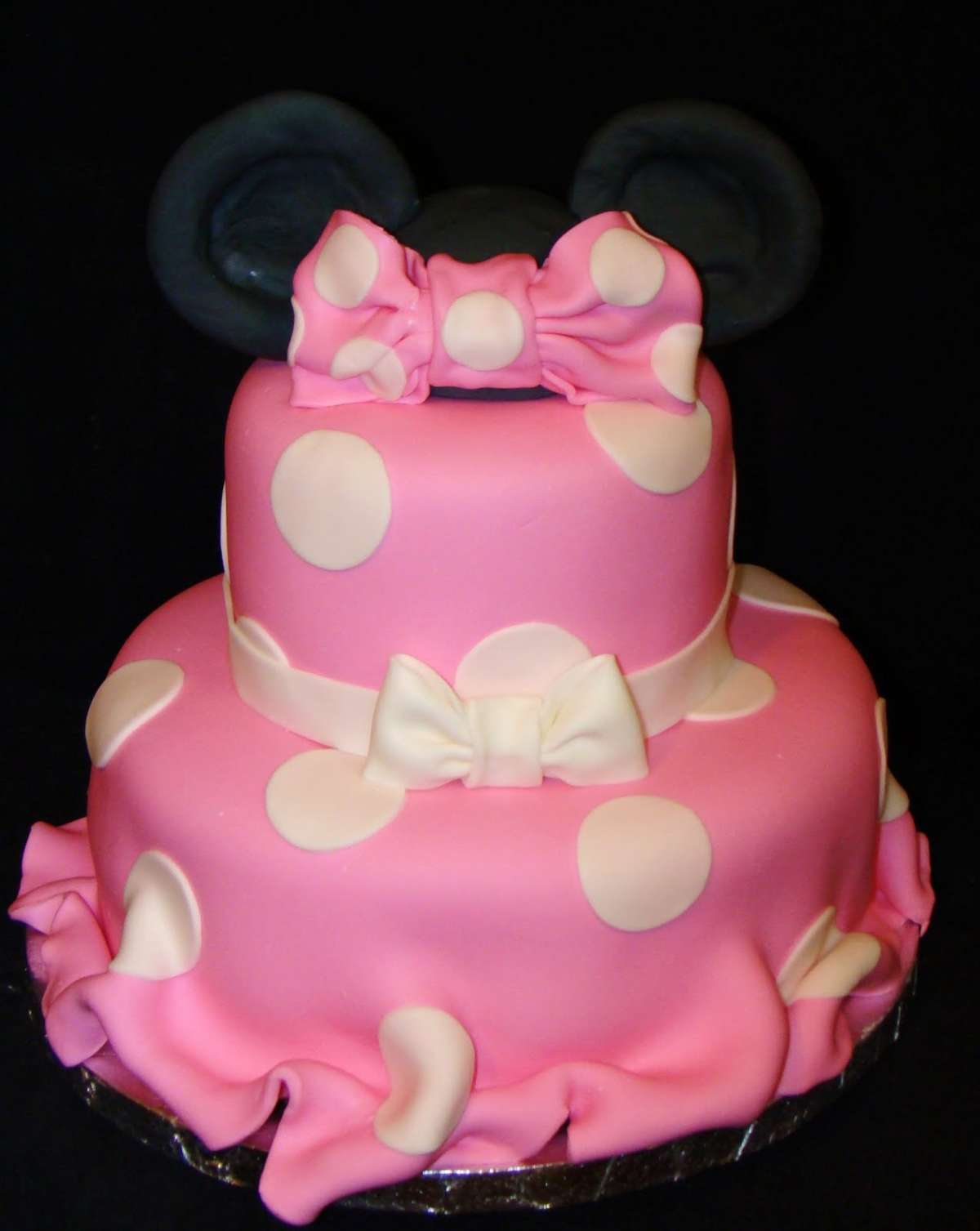 Torta di Minnie con pois