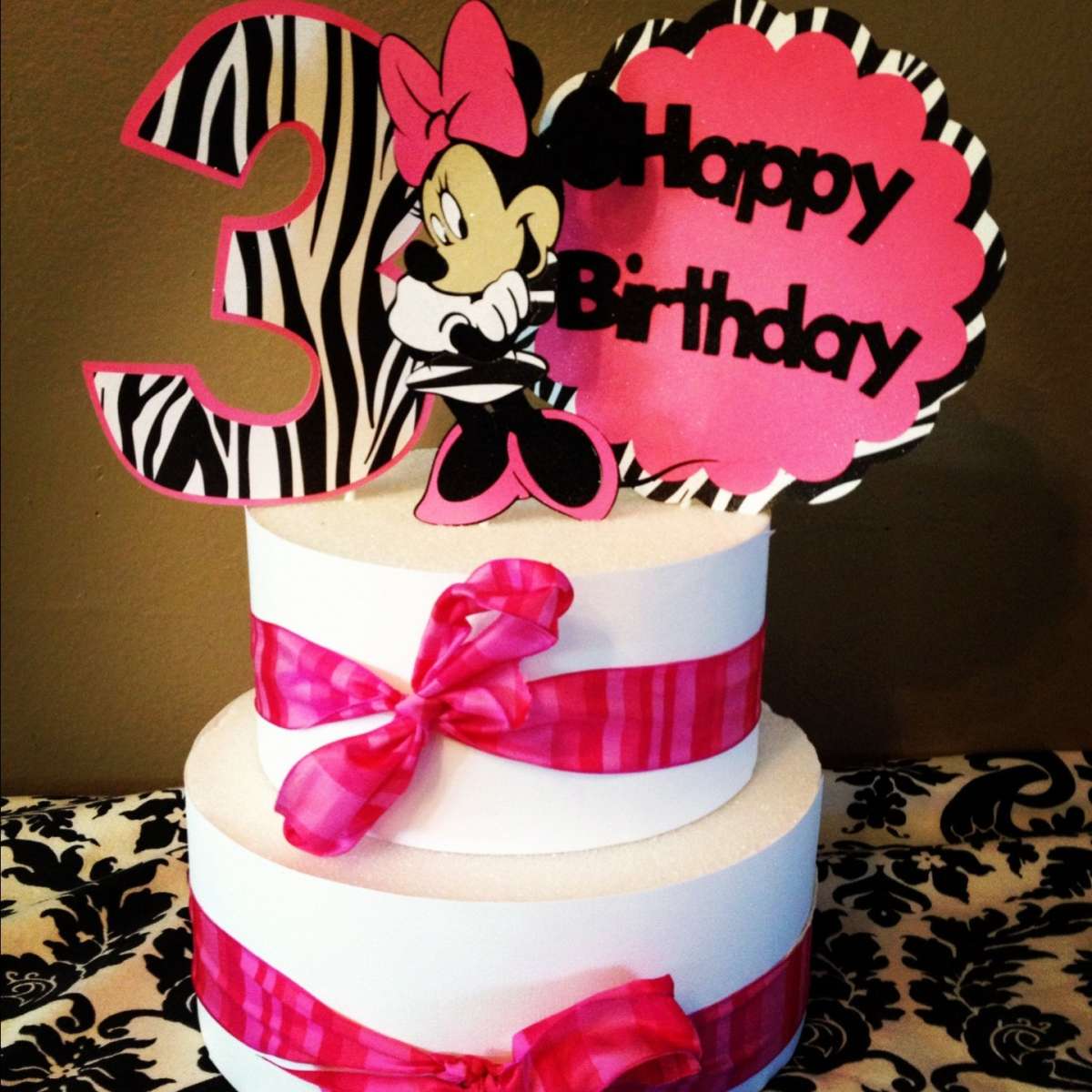 Torta di Minnie decorata