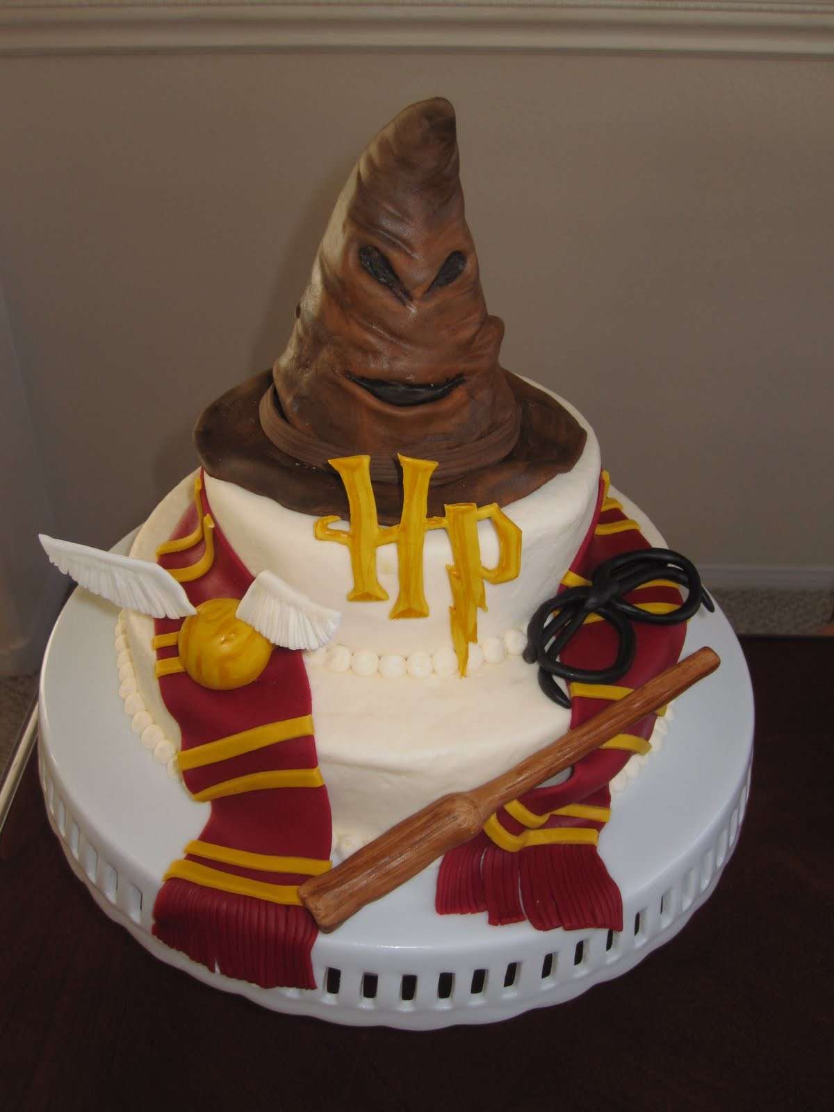 Torta di pasta di zucchero di Harry Potter