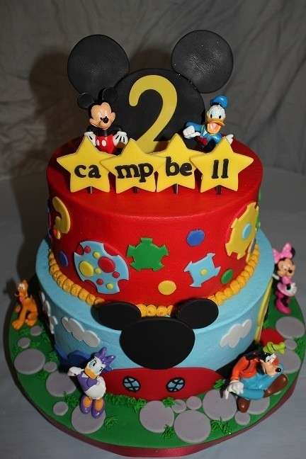 Torta Disney bicolor