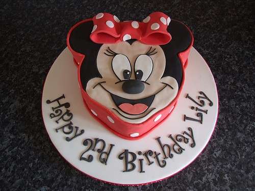 Torta Minnie rossa