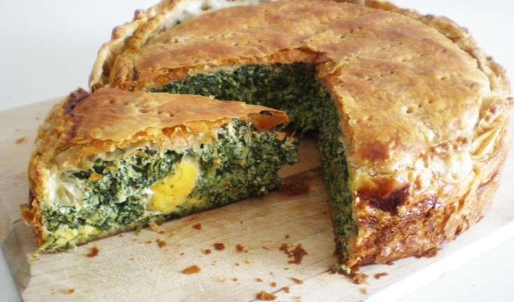 Torta pasqualina con spinaci