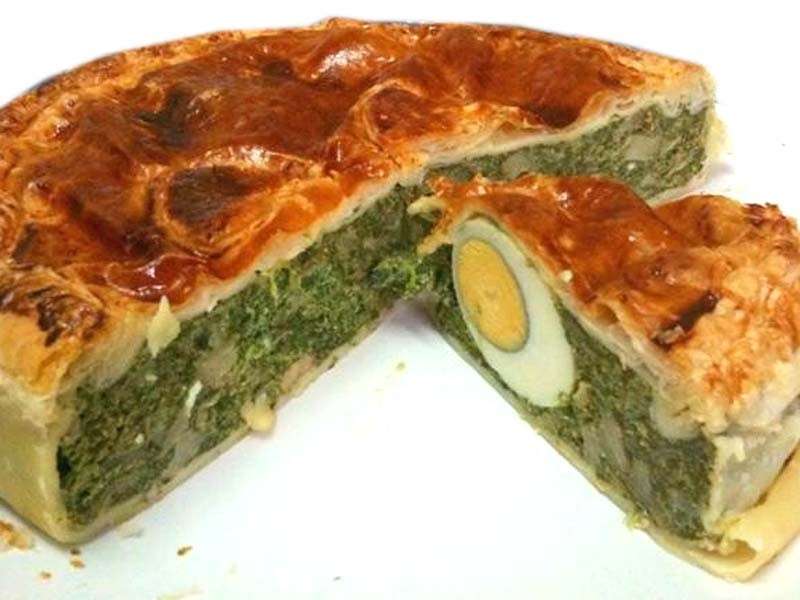 Torta pasqualina già pronta