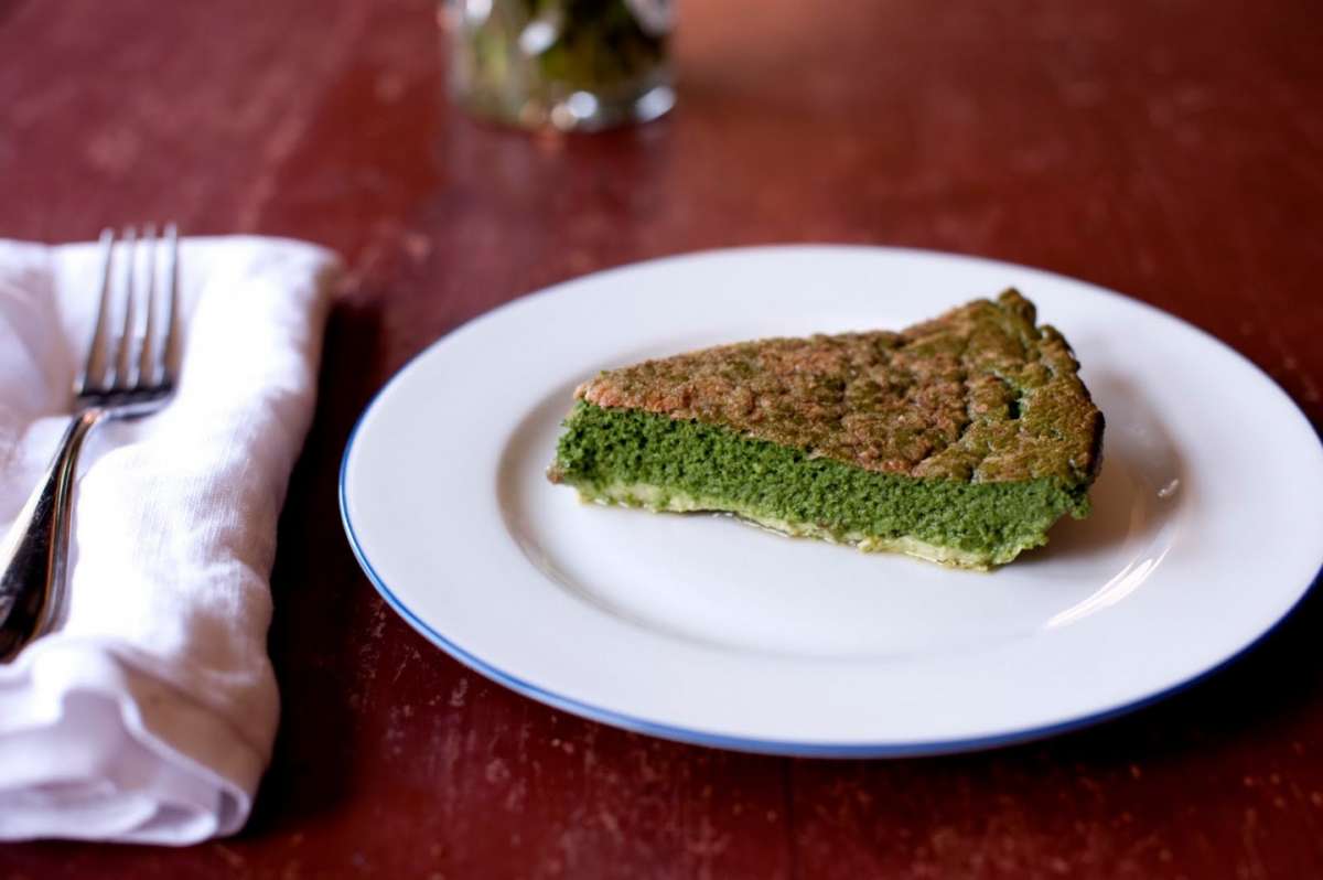 Torta rustica con spinaci