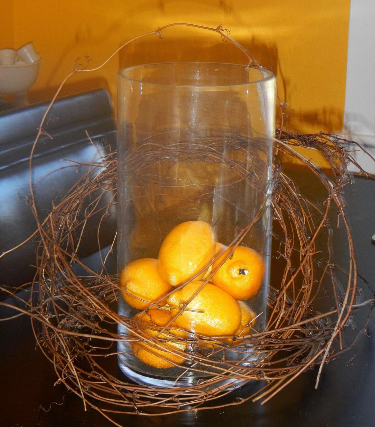 Vaso con limoni