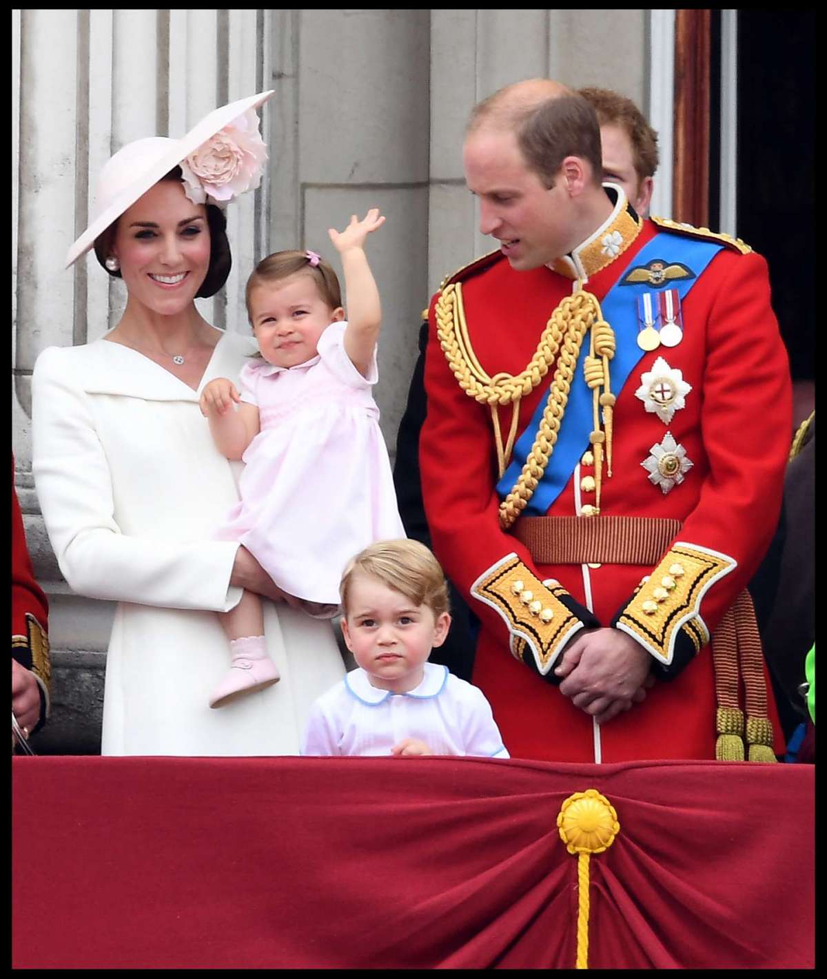 William e Kate con i figli