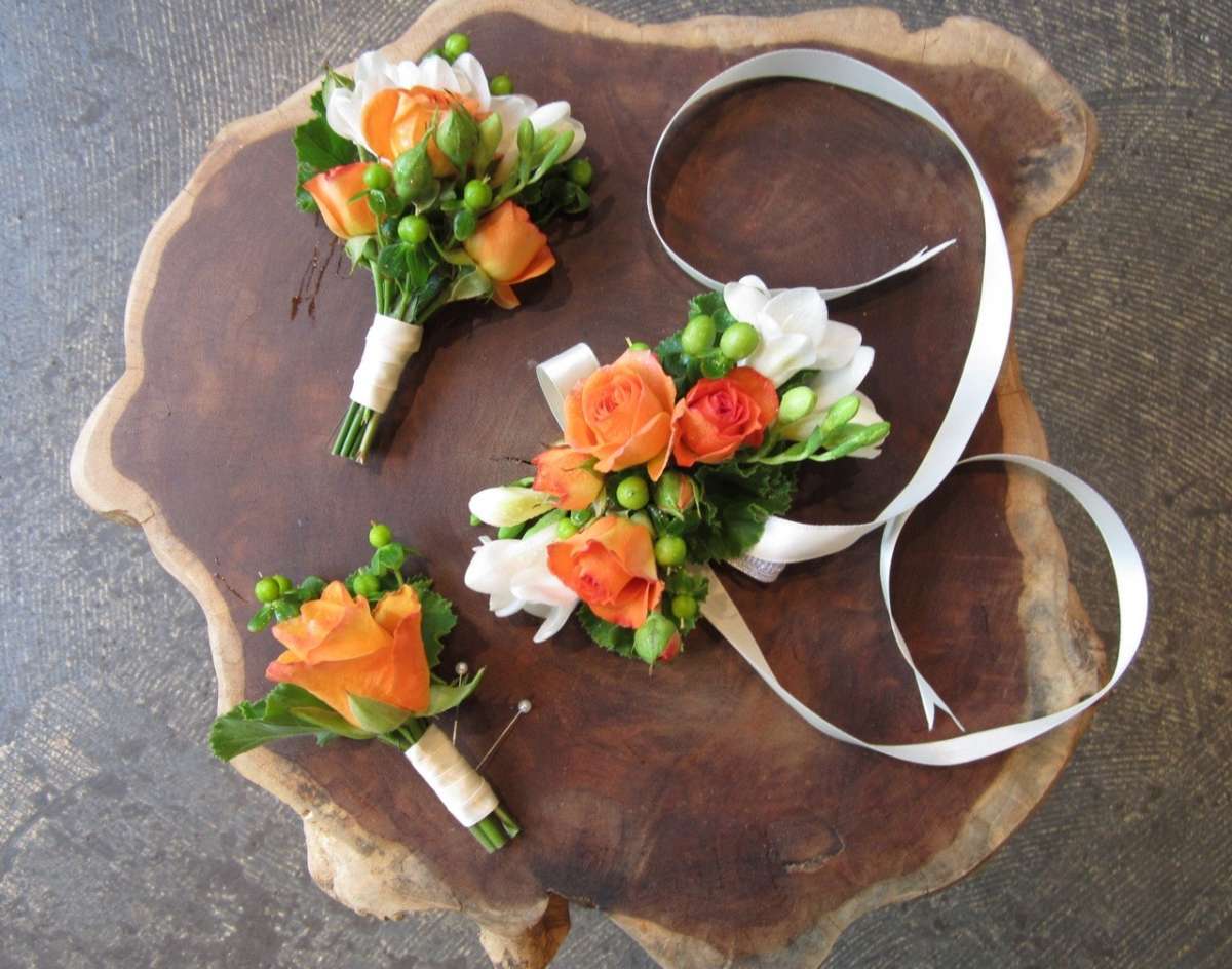 Boutonniere per lo sposo