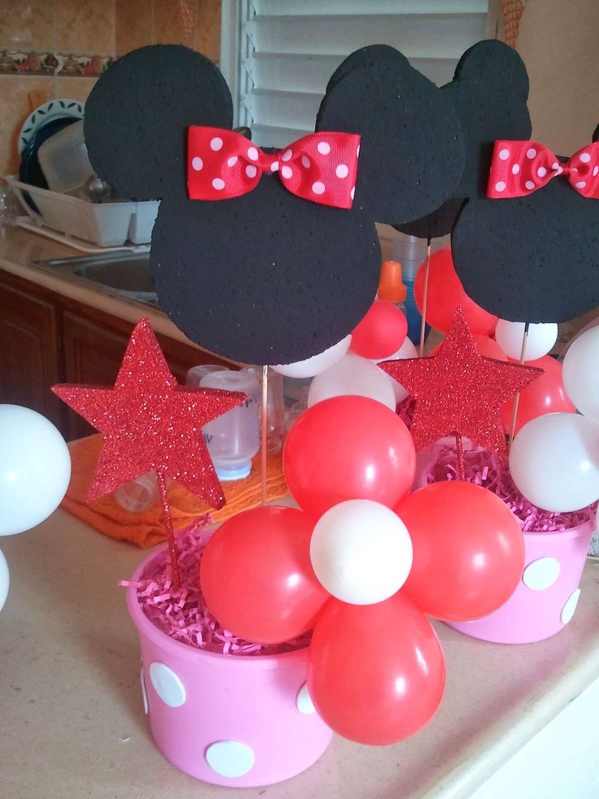 Centrotavola Minnie per bambine