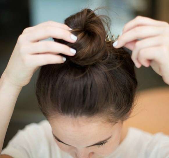 Chignon arrotolato