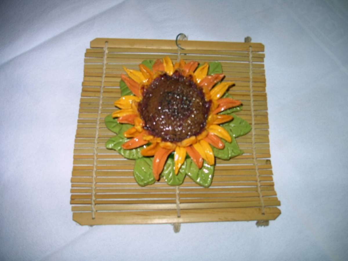 Girasole in pasta di sale