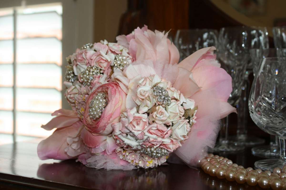 Strass bouquet