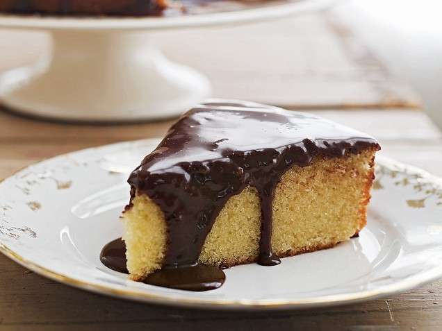 Torta al cocco con nutella fusa