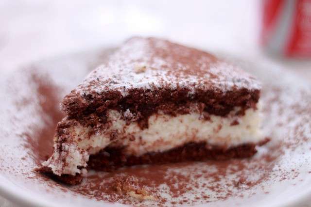 Torta cocco e nutella semplice