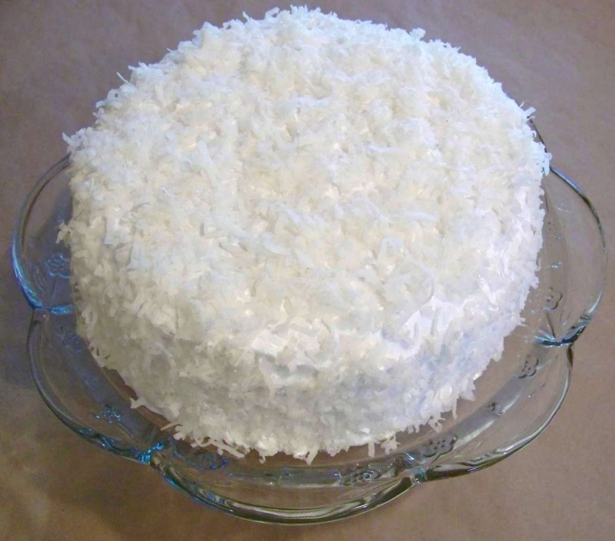 Torta ricopera di cocco