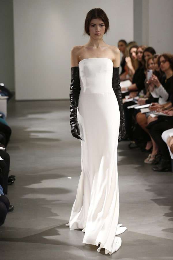 Abito dritto Vera Wang