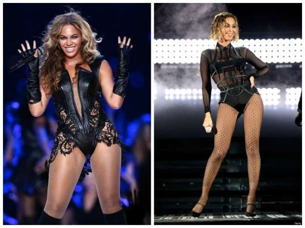 Beyonce prima e dopo