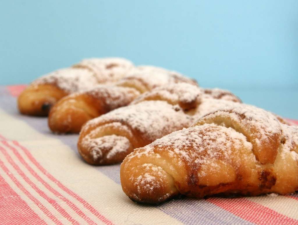 Croissants e pasticcini