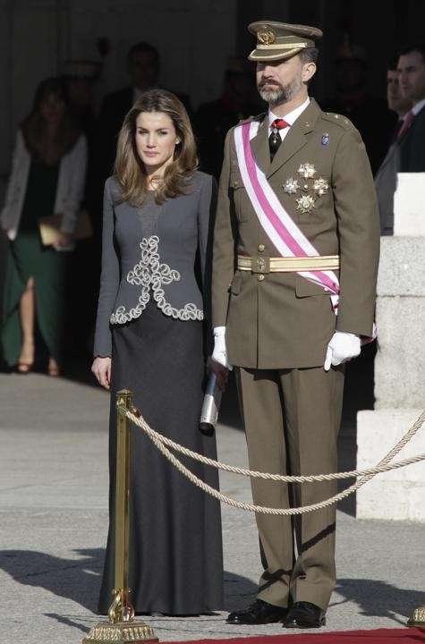 Letizia Ortiz con un coordinato elegante