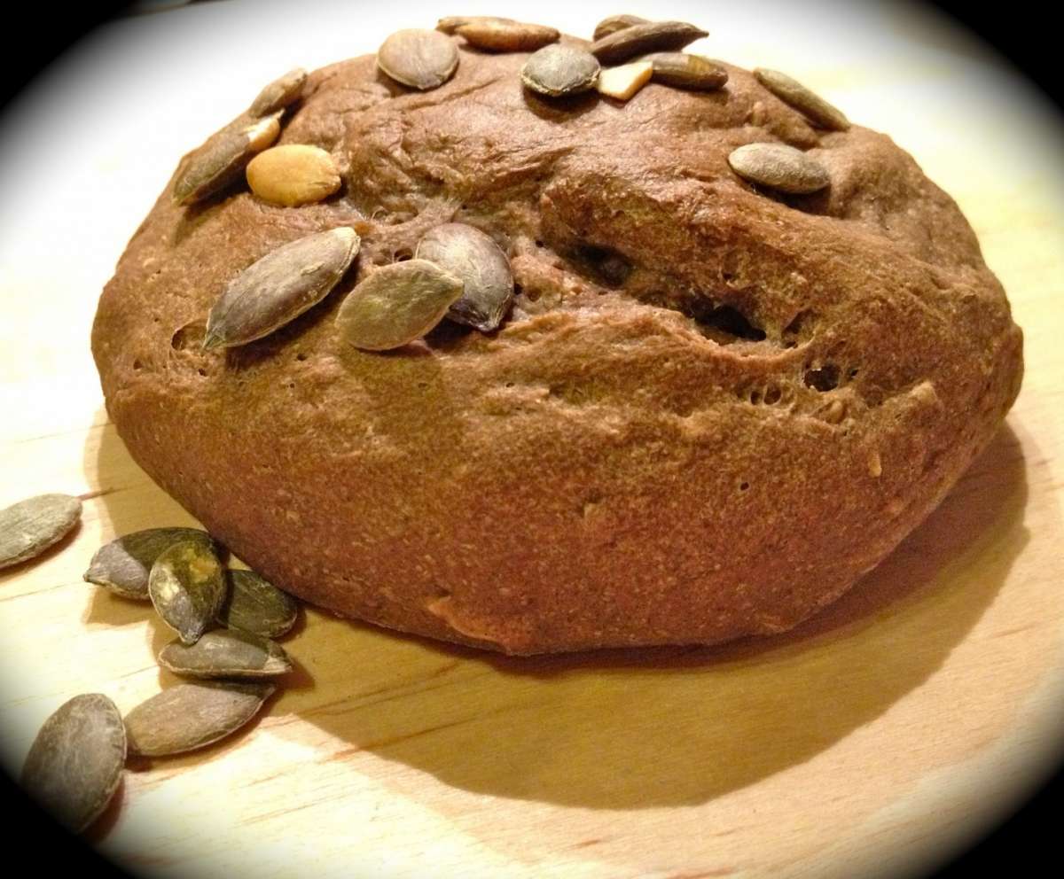 Pane con semi di zucca