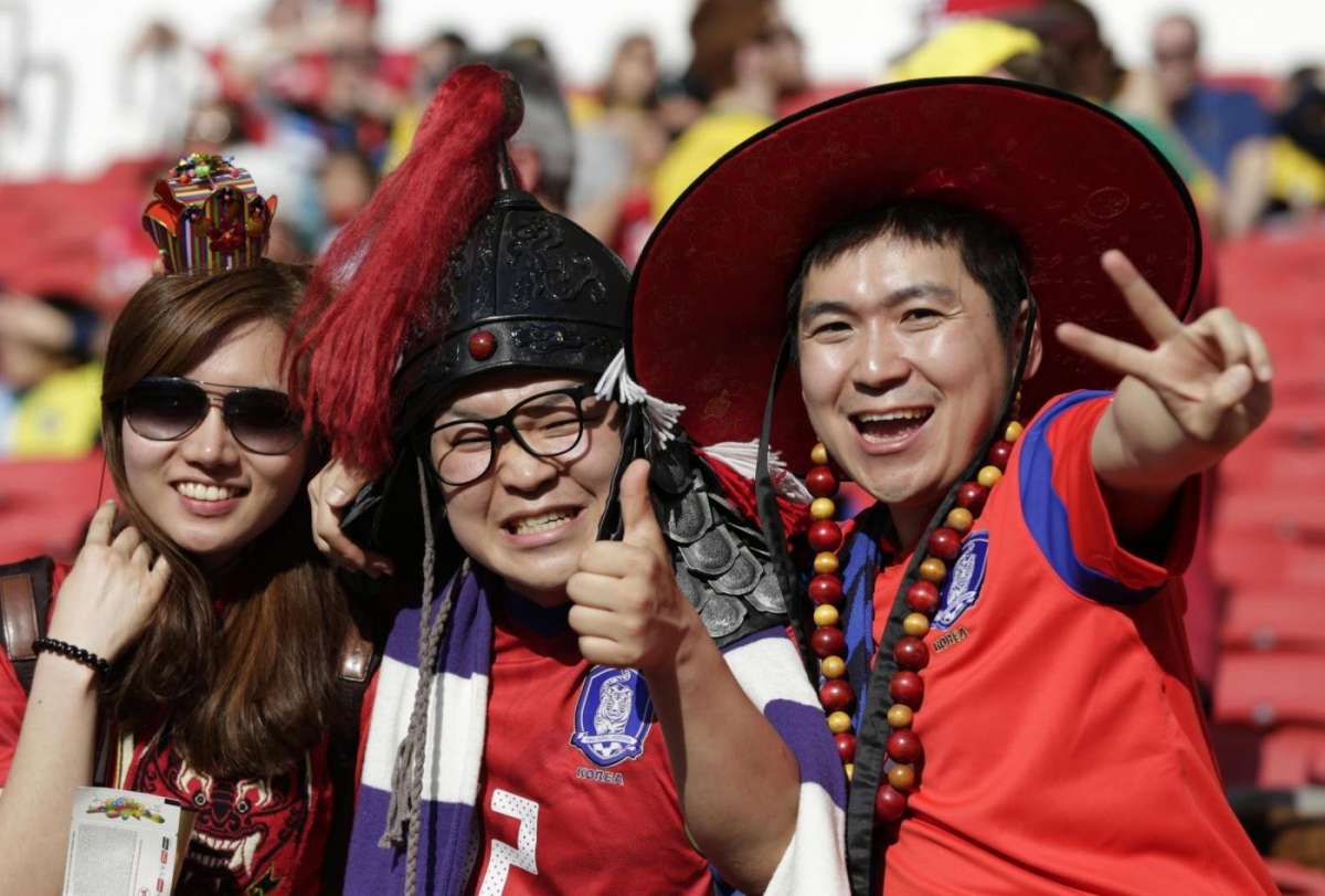 Tifosi della Corea del Sud