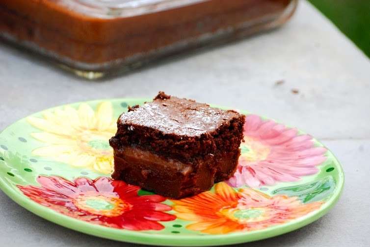 Torta magica con cioccolato