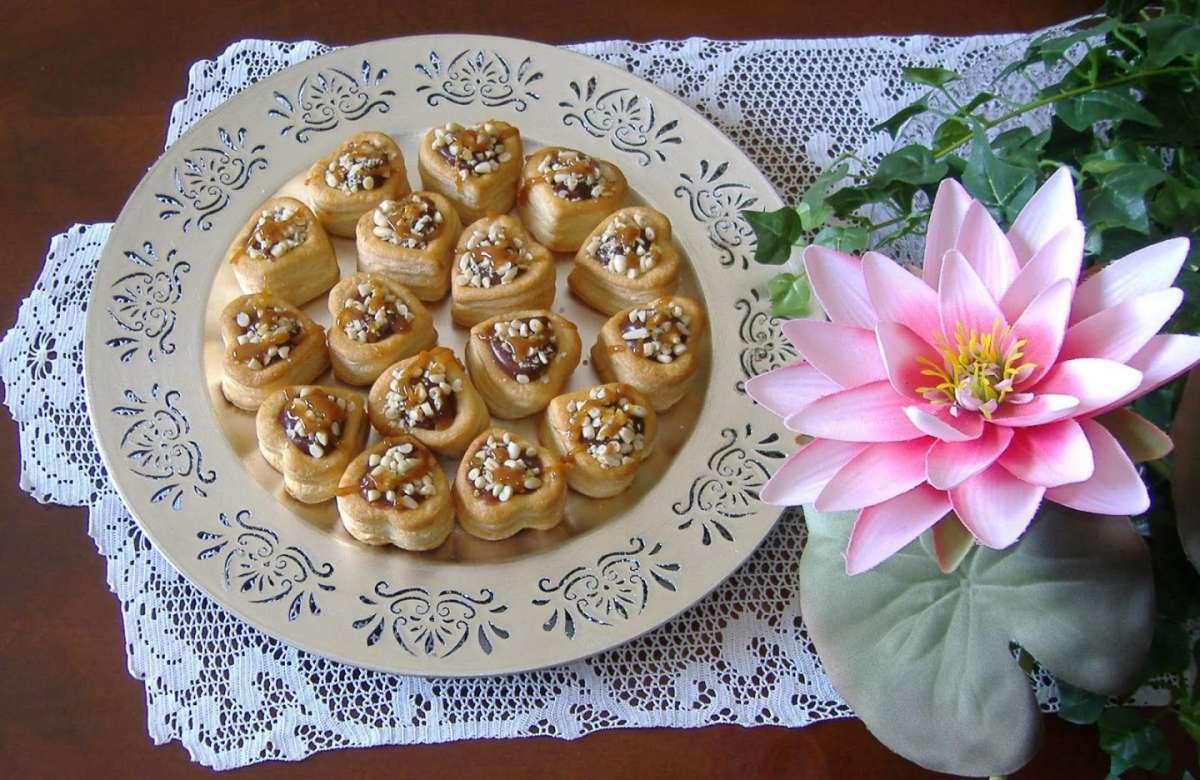 Vol au vent al caramello