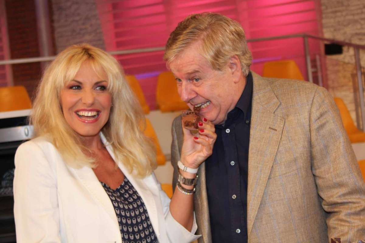 Antonella Clerici e Claudio Lippi