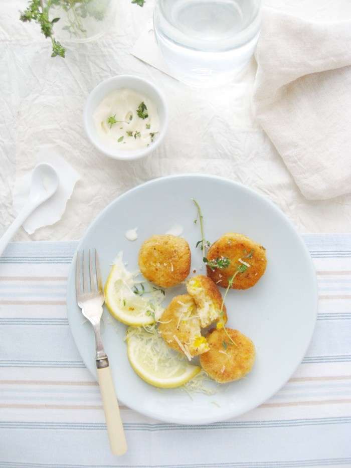 Arancini di riso con formaggio