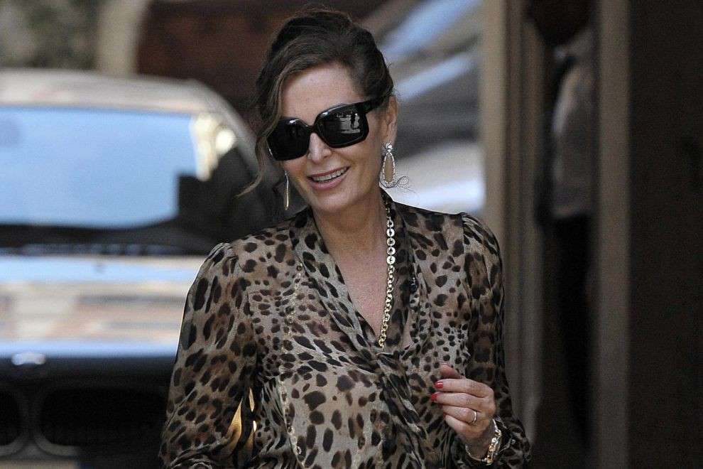 Camicia animalier per Daniela Santanchè