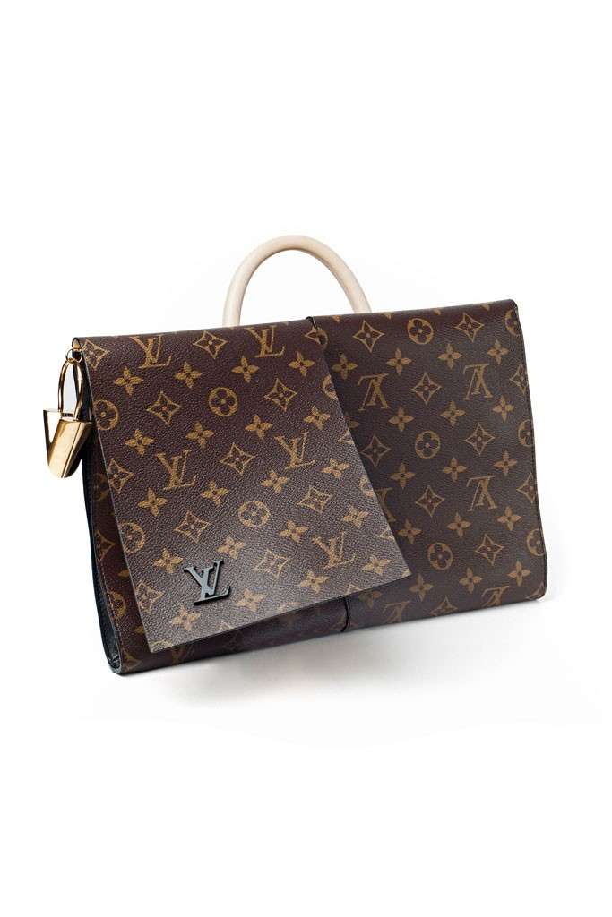 Cartella con monogramma Louis Vuitton