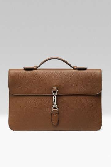 Cartella marrone Gucci